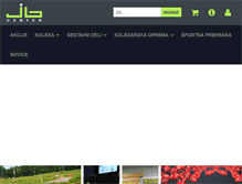 Tablet Screenshot of jbcenter.si